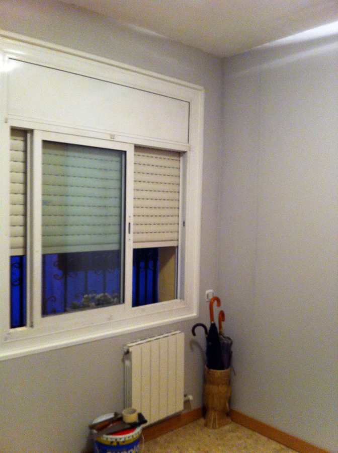 habitacion  problema humedad reformada 