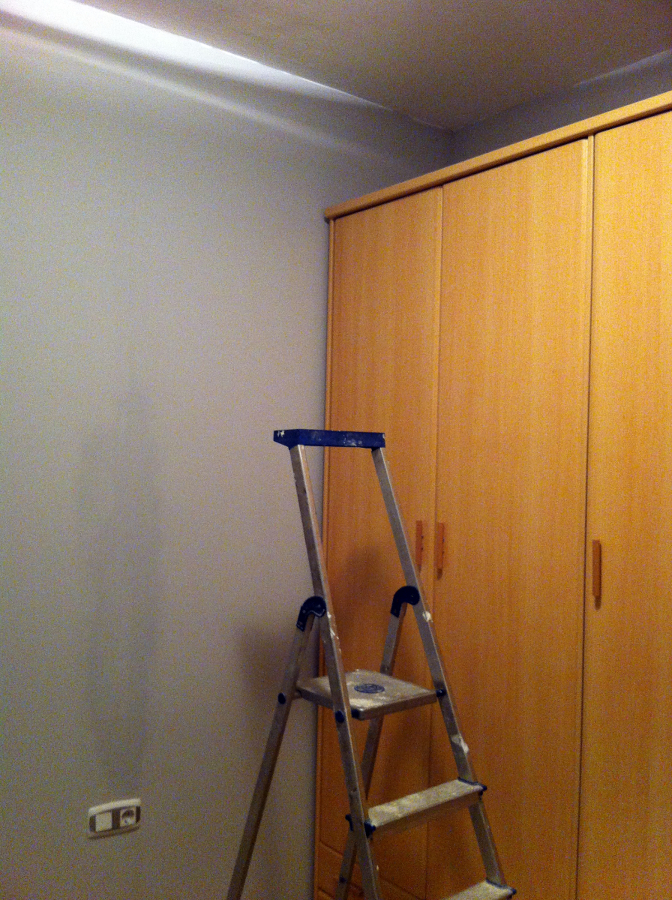 habitacion  problema humedad reformada 