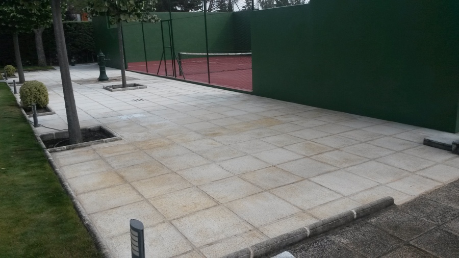 Hidrofugado de superficies exteriores