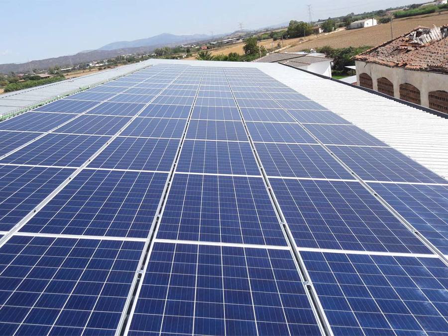 Placas solares en intalacion ganadera 4