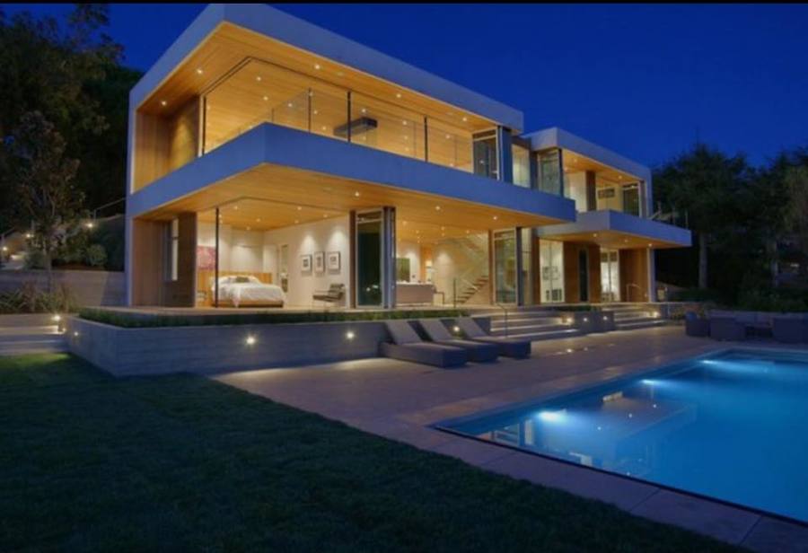 Villa maravillosa rosas