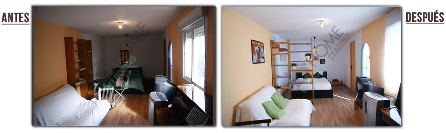 Home staging basico apartamento La latina madrid