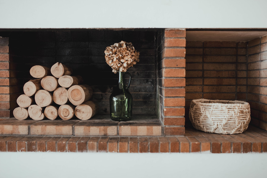 Decoración chimenea