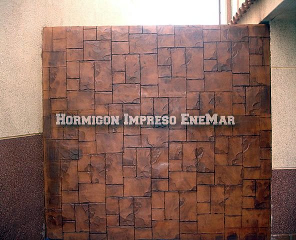 Hormigon impreso Avila