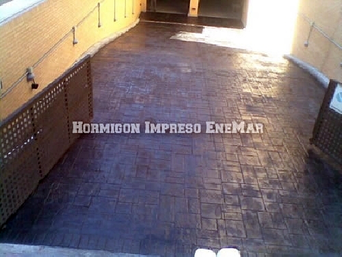 Hormigon impreso Guadalajara Enemar