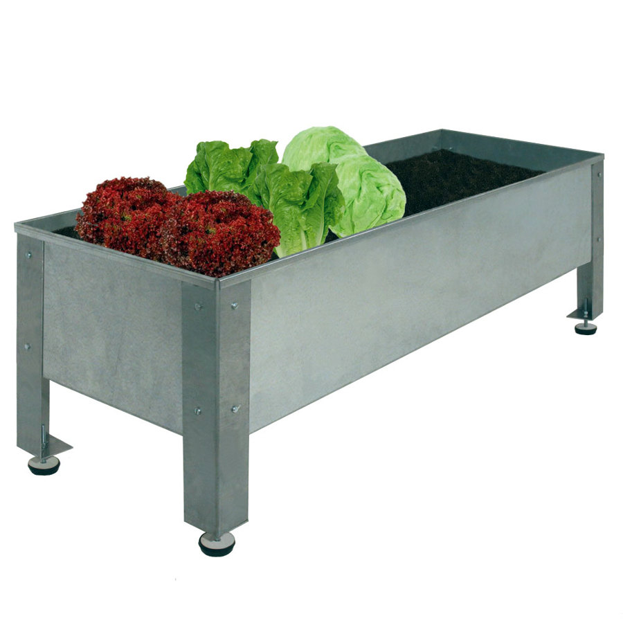 Huerto urbano galvanizado