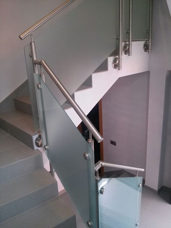 BARANDILLA INOX Y VIDRIO TEMPLADO