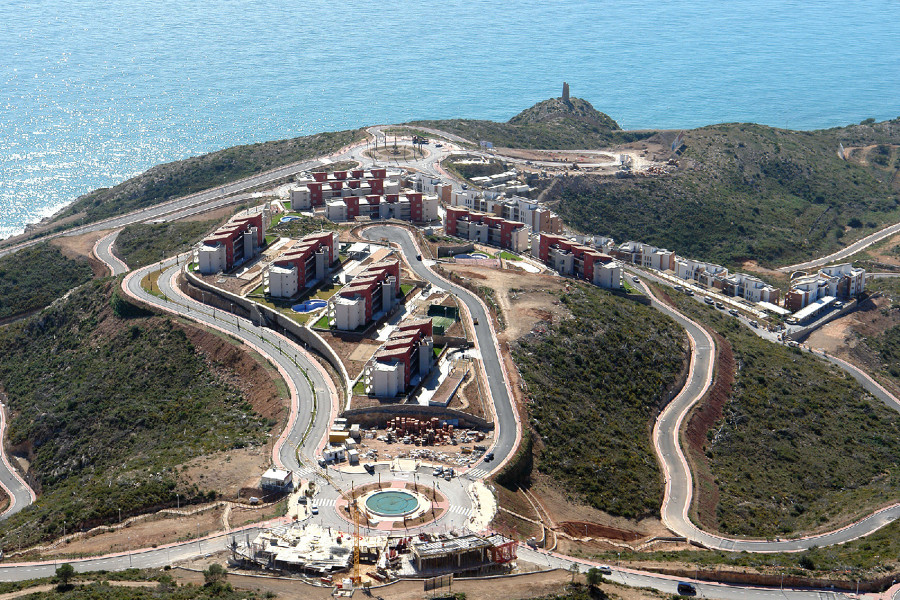 URBANIZACION Y ZONAS INTERIONES ESTRUCTURA BLOQUES DE APARTAMENTOS