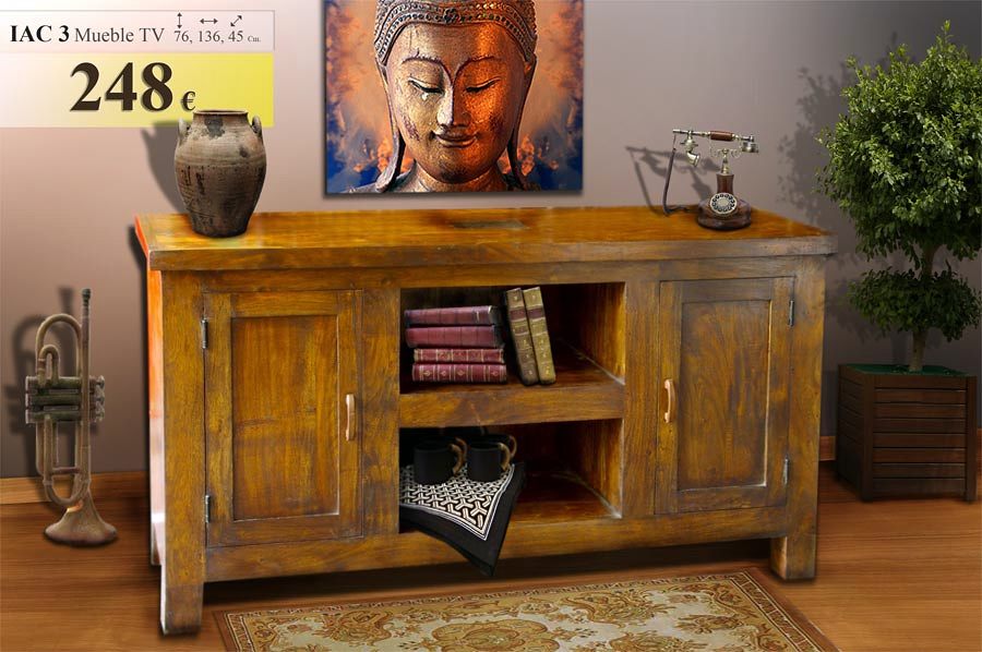 IAC 3 Mueble télevisión acacia