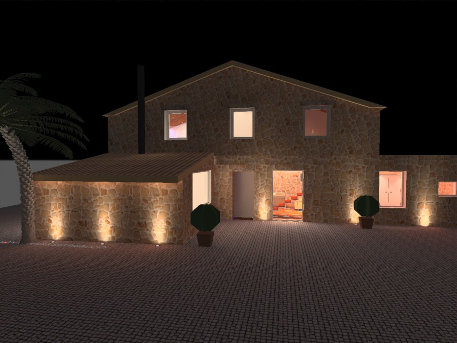 Diseño de iluminación para vivienda