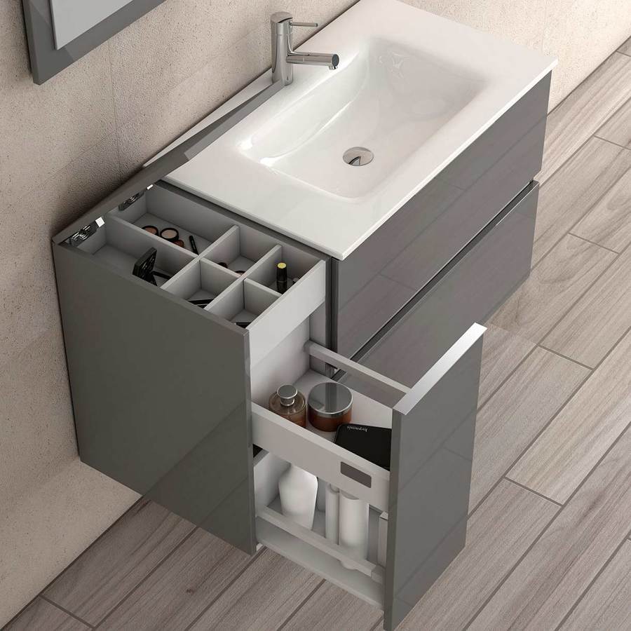 Mueble de baño suspendido auxiliar