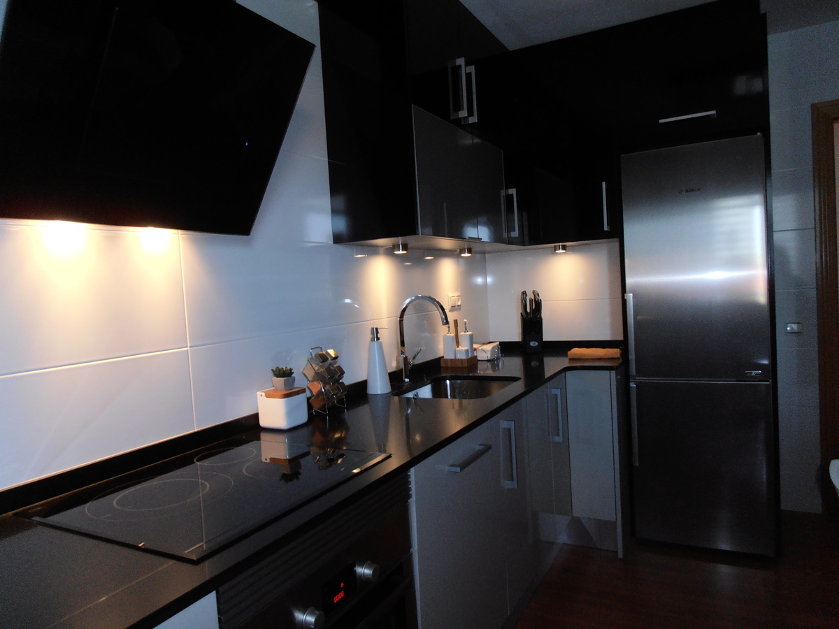 iluminación de la cocina