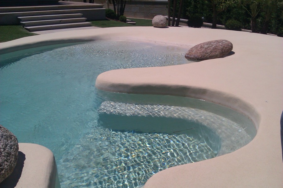 piscina de arena