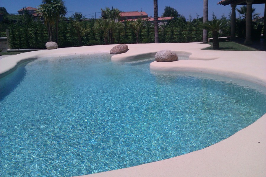 piscina de arena