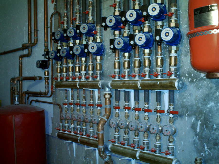 Cuarto de calderas comunitario