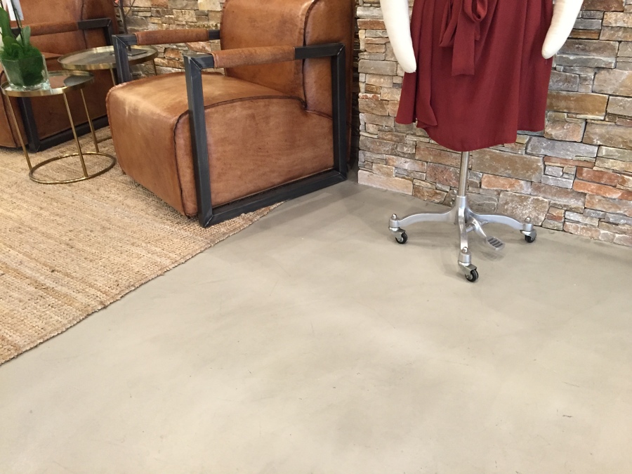 Local en microcemento