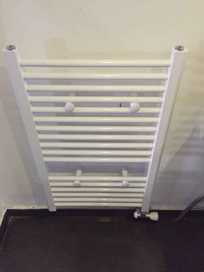 Cambio radiador por toallero 