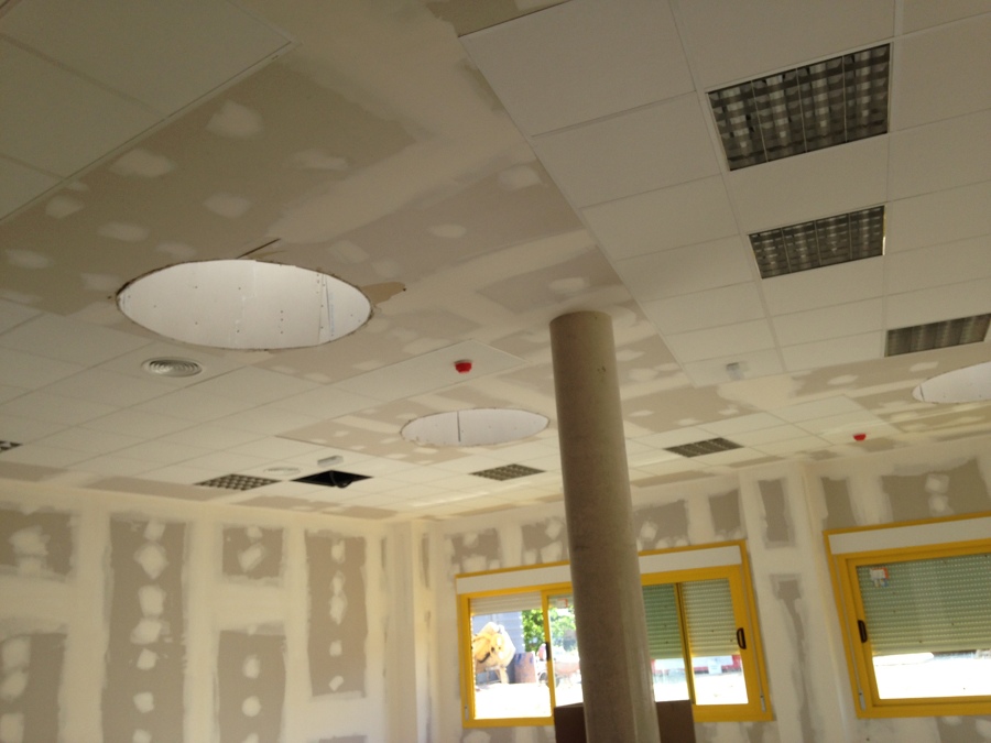 Techos i trasdosado primera fase