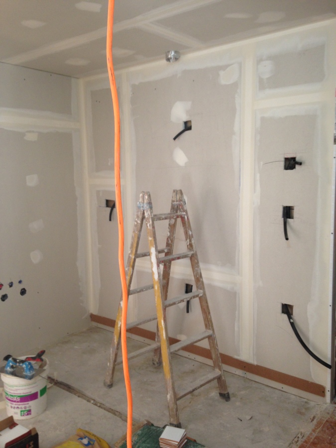 Trasdosado para cocina