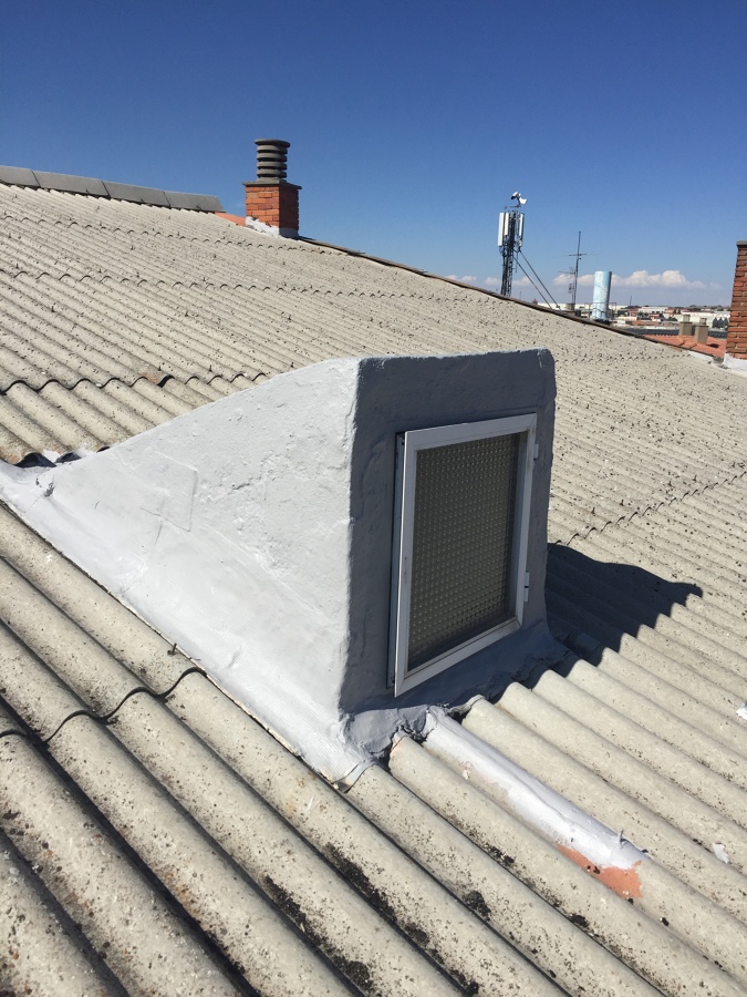 Impermeabilización de caseton 