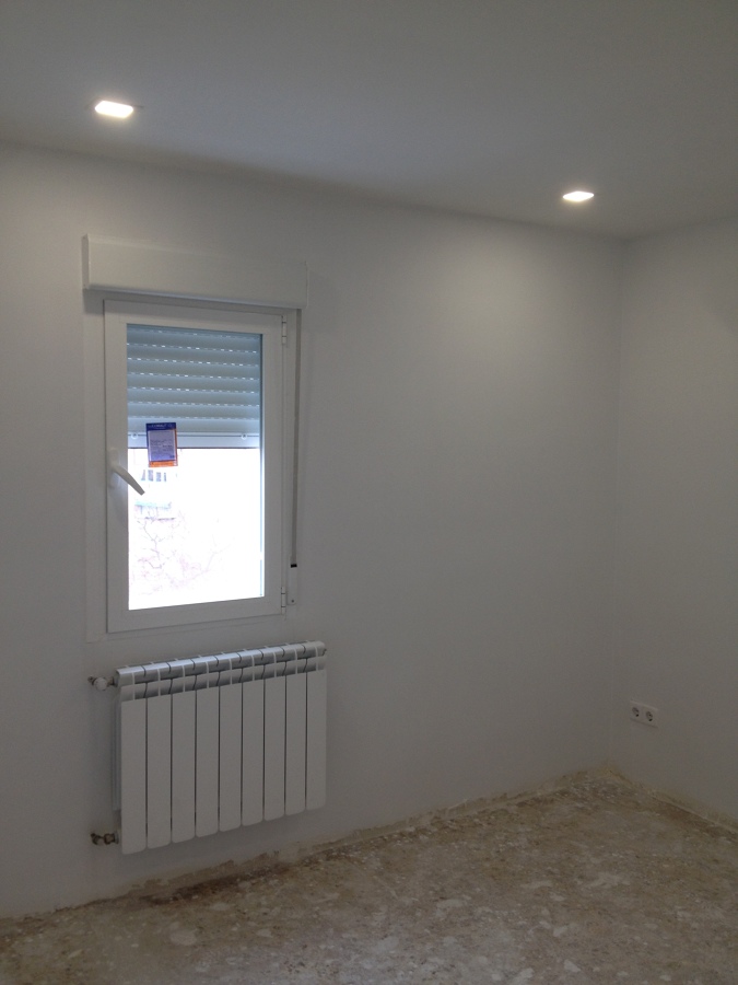 Quitar, gotelé, alisar y pintar