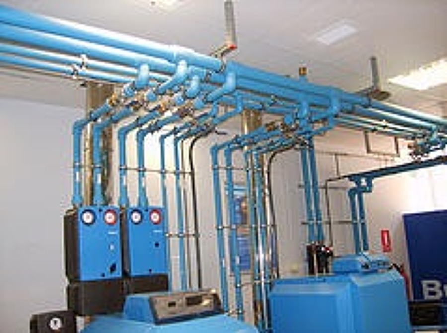 Tuberias Montantes de agua fría, caliente y retorno