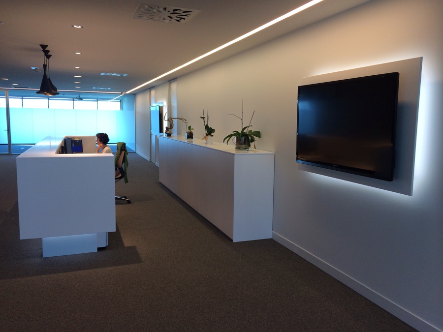 Recepción oficinas. 