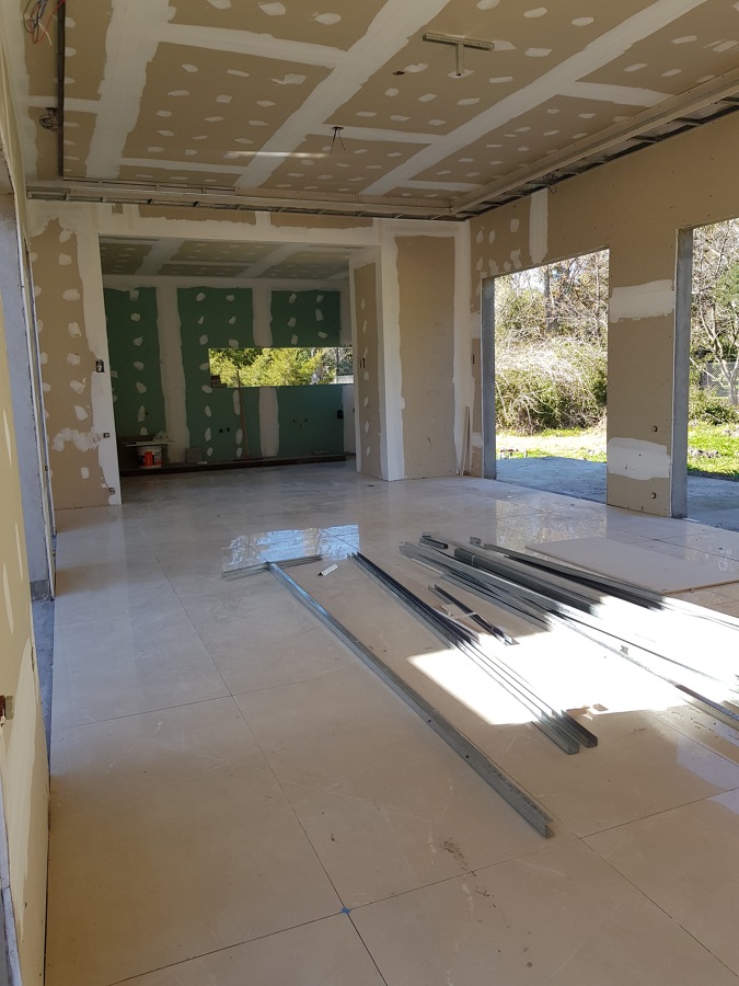 Proceso constructivo Rebozado interior