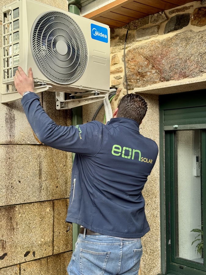 Instalación aerotermia