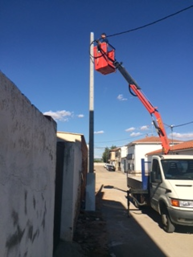 instalación de suministro eléctrico 