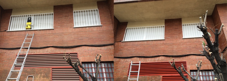 Limpieza de persianas 