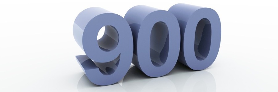 900 me gusta en Facebook 