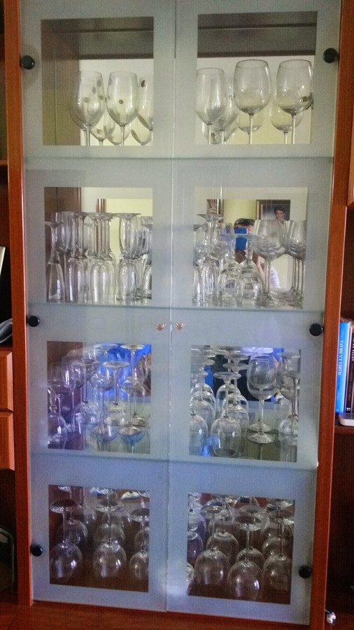 Puertas de armario mateadas