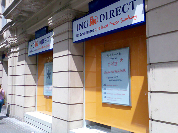 Imagen corporativa exterior ING Direct