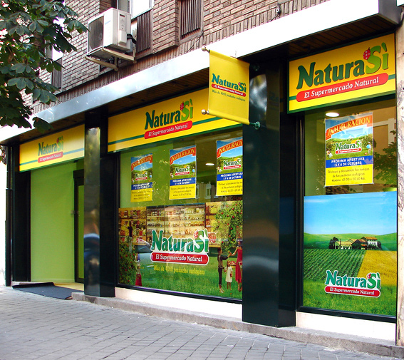 Imagen corporativa exterior NaturaSi