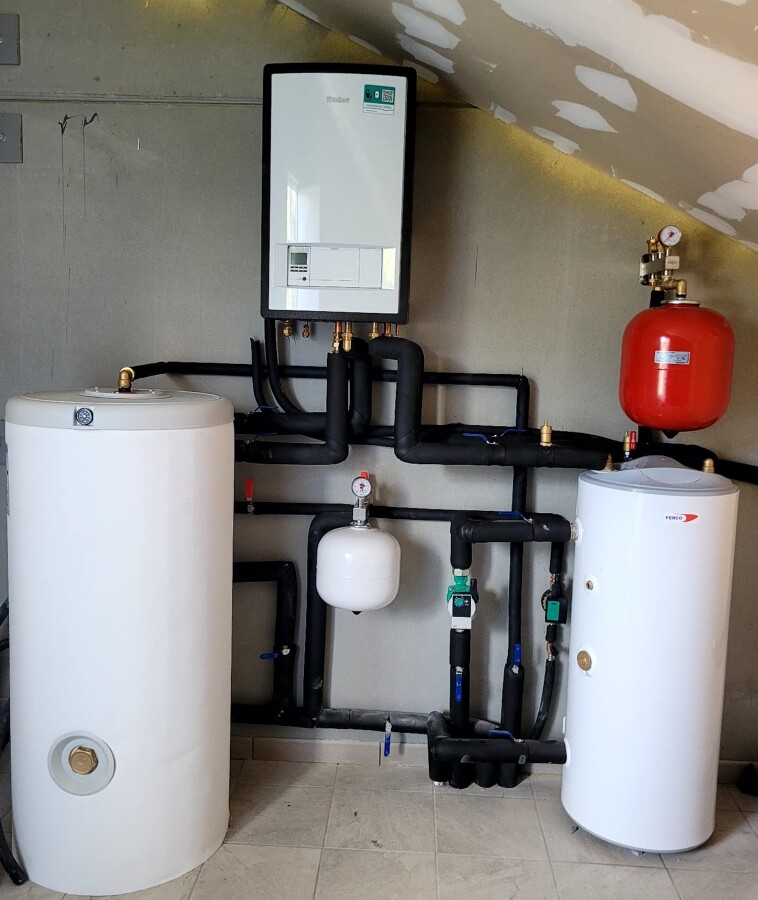 Instalación de aerotermia