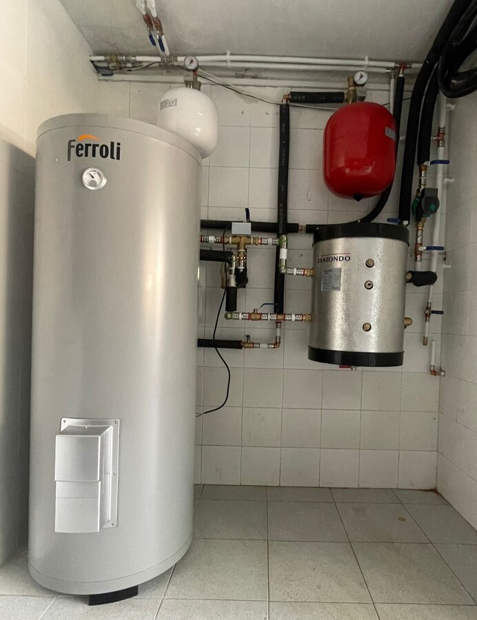 Instalación de aerotermia