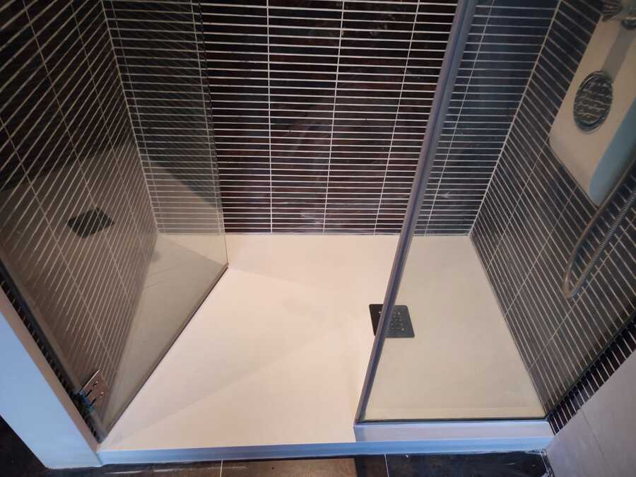 Cambio de plato de ducha