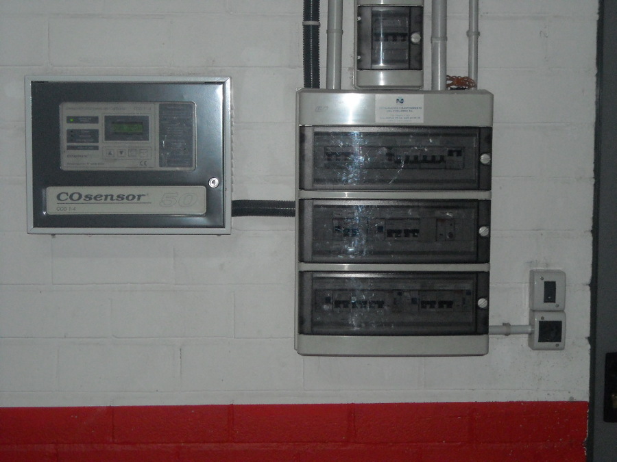 caja de circuitos de superficie