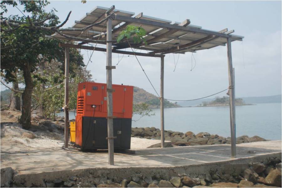 GENERADOR HÍBRIDO EN UNA ISLA