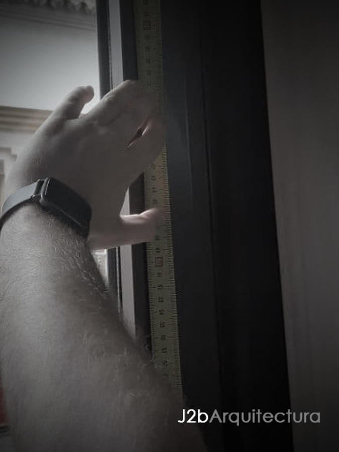 Medición de envolvente y huecos