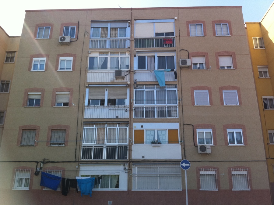 FACHADA MONOCAPA ARIDO PROYECTADO