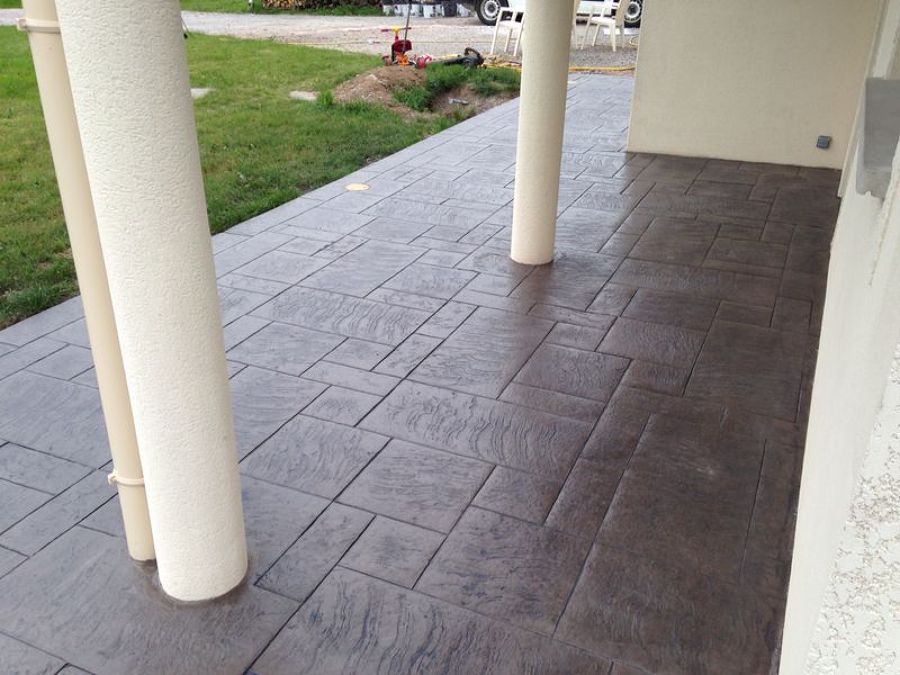 Pavimento Impreso silleria mares.