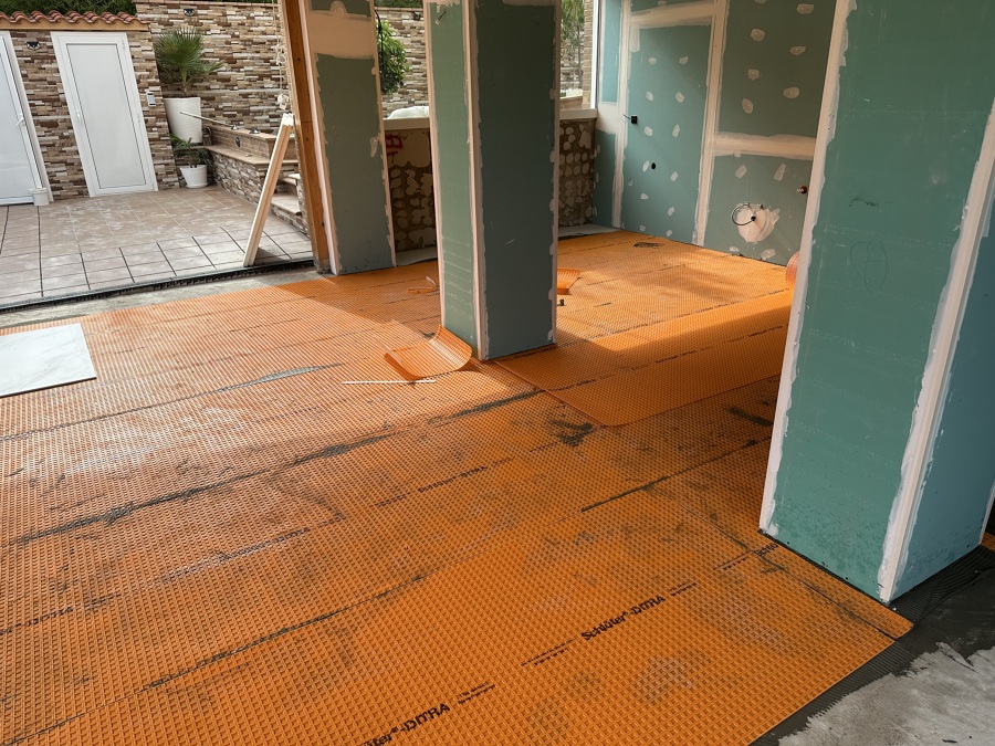 Impermeabilización sluter para pavimentos