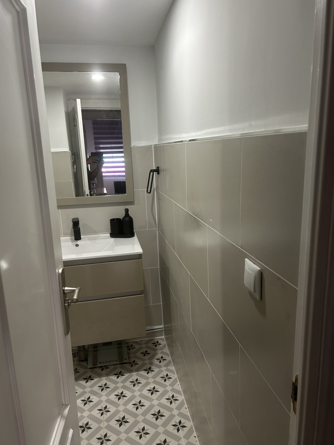 Alicatado paredes baño