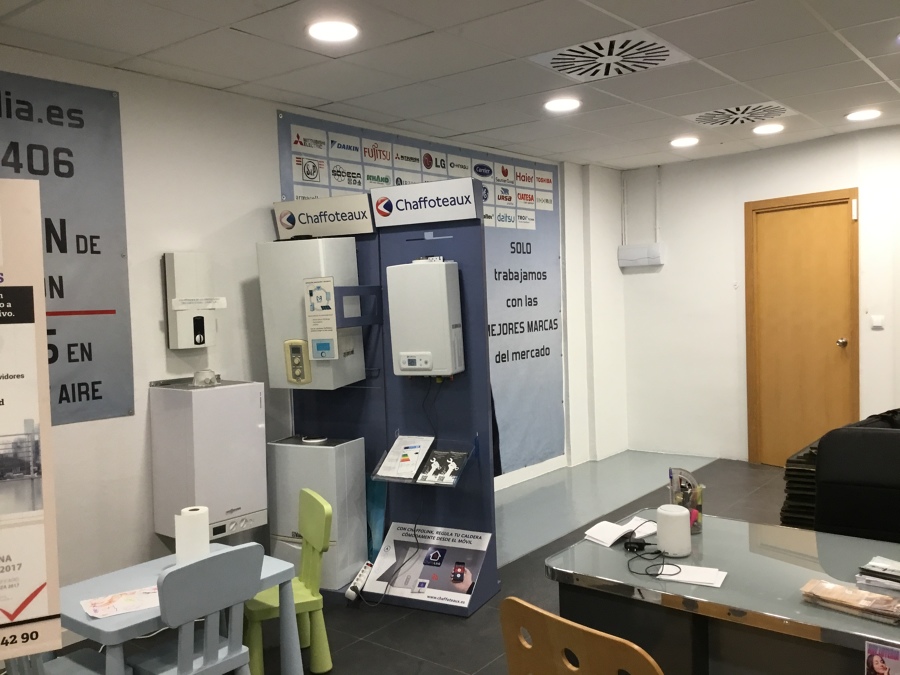 Instalación de calderas y calentadores