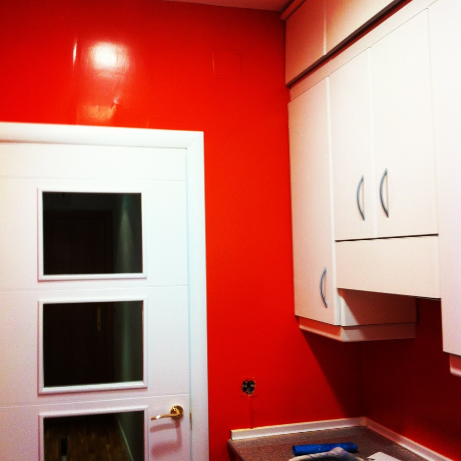 Cambio de azulejos por pared pintada