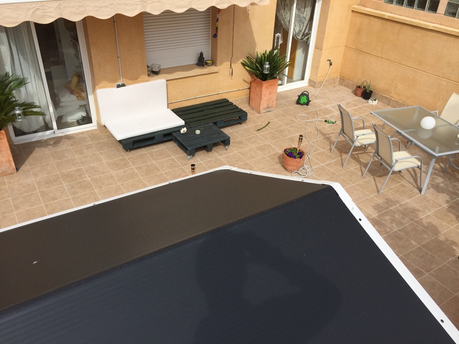 Rehabilitación de terraza, con derribo de la anterior en Canet