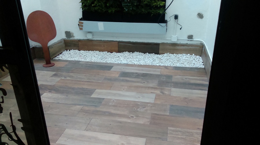 Exposición de terraza 