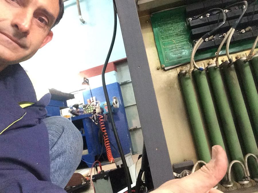 La máquina ya funciona